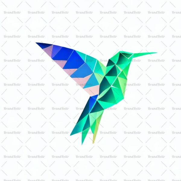 Geometrischer Kolibri